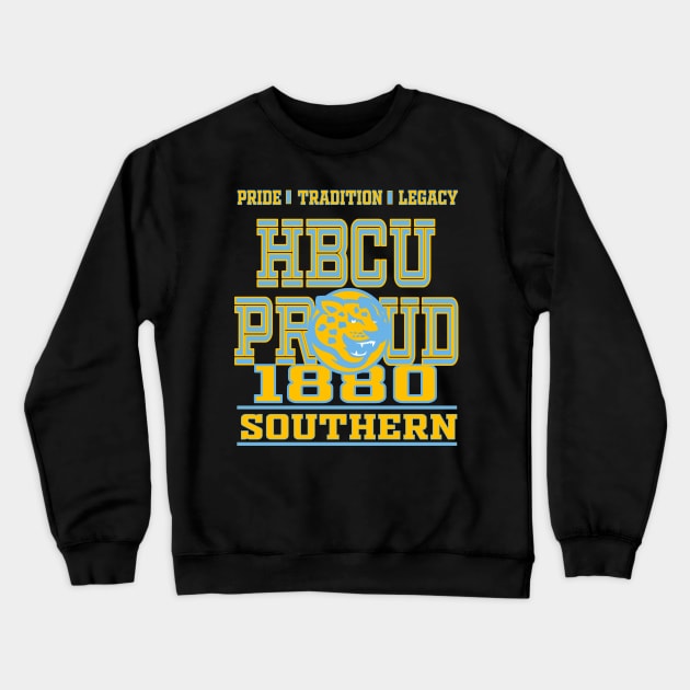 Southern 1880 University Apparel Crewneck Sweatshirt by HBCU Classic Apparel Co